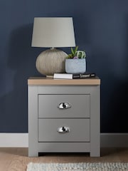 Birlea Grey Highgate Bedroom Bundle Grey & Oak Effect - Image 2 of 5