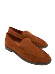 Novo Brown Fresia Flat Slip On Loafer - Image 3 of 3