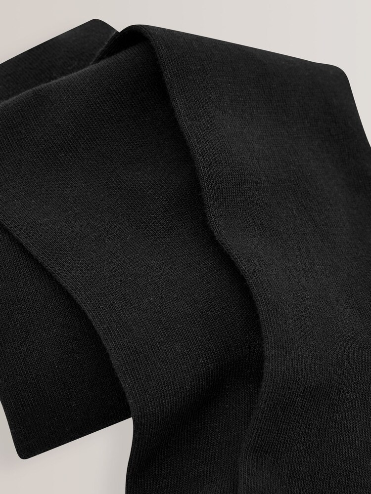 Fekete - 3 Csomag Cotton Rich School Harisnya - 3/ 3 kép