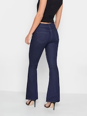 PixieGirl Petite Blue DK BLU KICK FLARE JEAN - Image 2 of 4