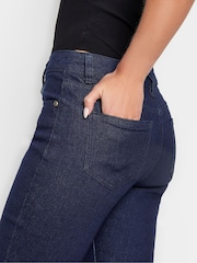 PixieGirl Petite Blue DK BLU KICK FLARE JEAN - Image 4 of 4