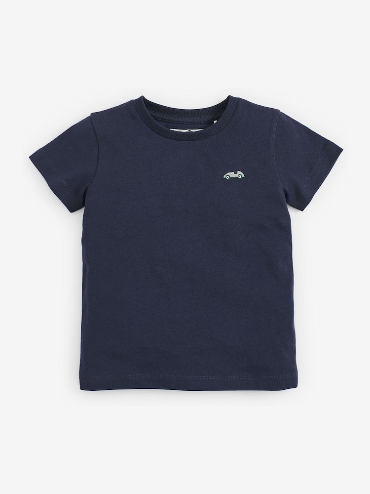 Mineral 100% Cotton Short Sleeve T-Shirts 5 Pack (3mths-7yrs) - Image 3 of 8