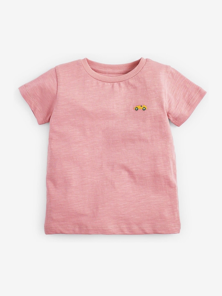 Mineral 100% Cotton Short Sleeve T-Shirts 5 Pack (3mths-7yrs) - Image 4 of 8