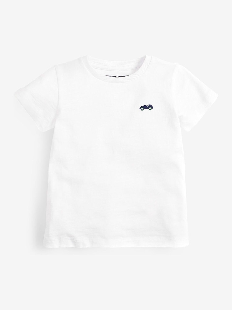 Mineral 100% Cotton Short Sleeve T-Shirts 5 Pack (3mths-7yrs) - Image 5 of 8