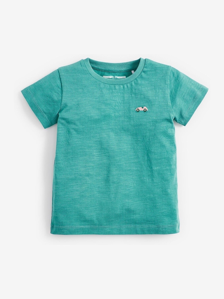 Mineral 100% Cotton Short Sleeve T-Shirts 5 Pack (3mths-7yrs) - Image 6 of 8