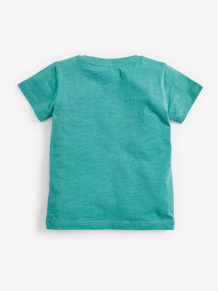 Mineral 100% Cotton Short Sleeve T-Shirts 5 Pack (3mths-7yrs) - Image 7 of 8