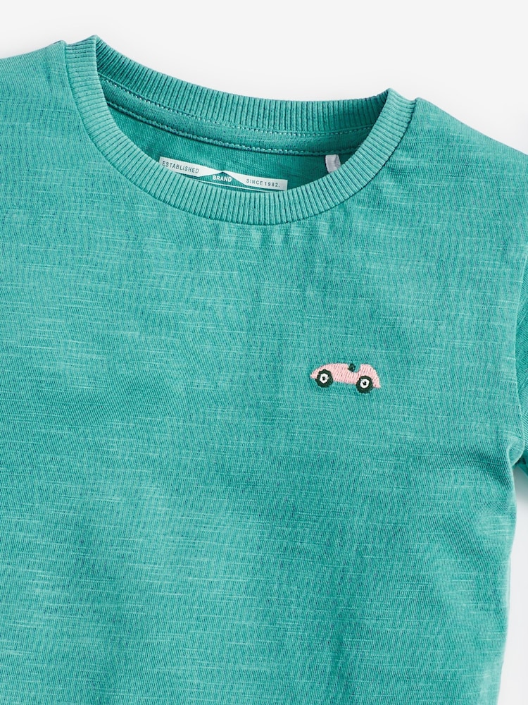 Mineral 100% Cotton Short Sleeve T-Shirts 5 Pack (3mths-7yrs) - Image 8 of 8