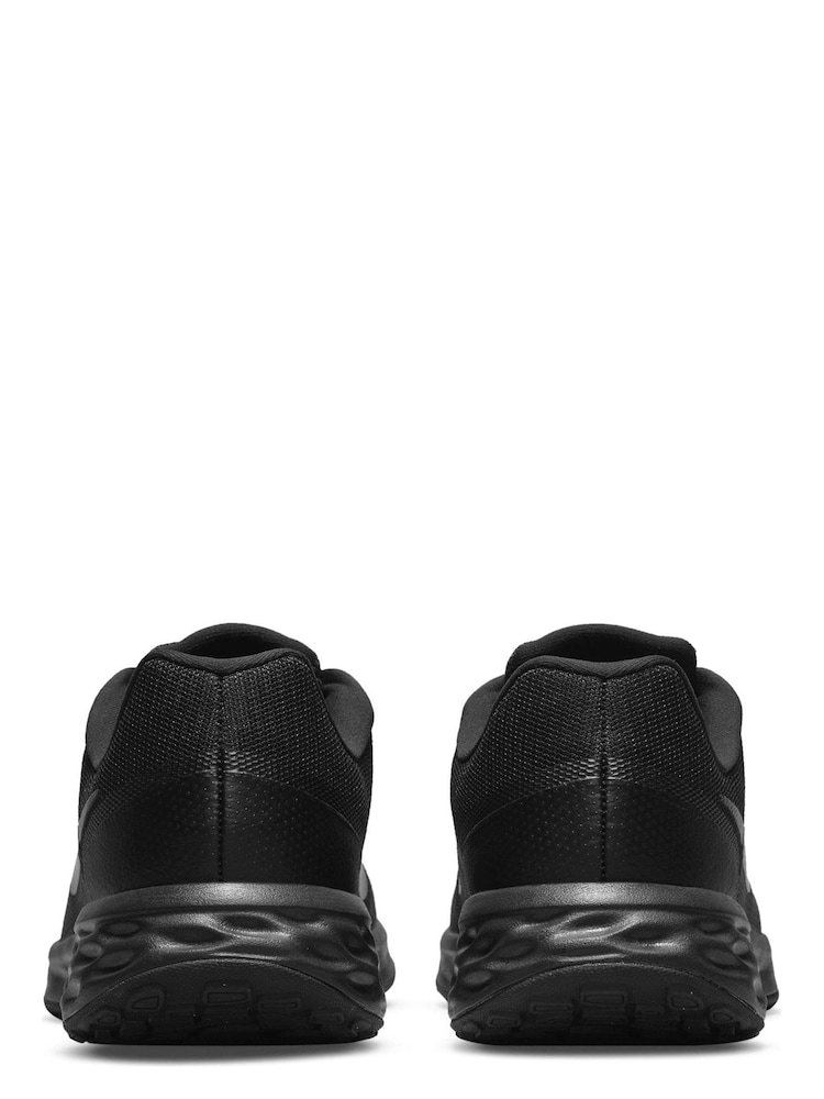 Noir/Gris - Nike Revolution 6 Course à pied Trainers - Image 4 of 8