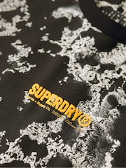Superdry Green Loose Utility Camo Graphic 100% Cotton T-Shirt - Image 6 of 6
