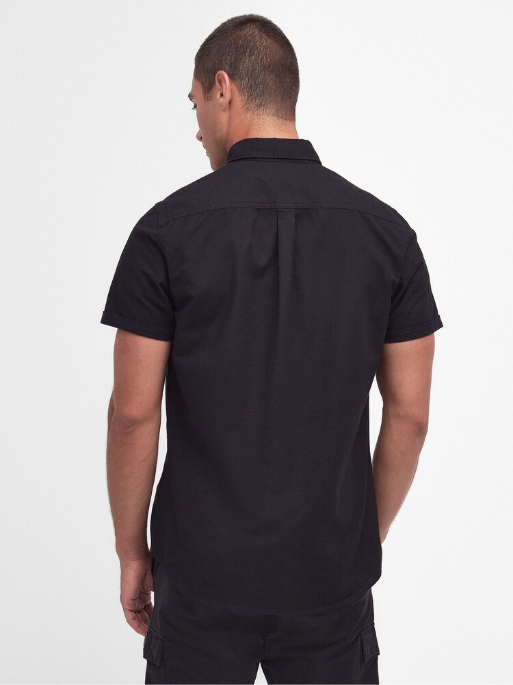 Barbour® International Kinetic 100% Cotton Oxford Short Sleeve Shirt - Image 2 of 6
