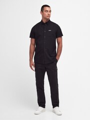 Barbour® International Kinetic 100% Cotton Oxford Short Sleeve Shirt - Image 3 of 6