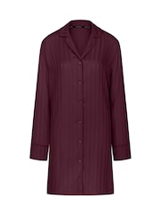 Mørk burgunder - Triumph Amourette Jacquard Nightdress - Bilde 5 av 5