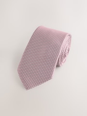 Pink Tie Pocket and Square Set - Image 1 of 3