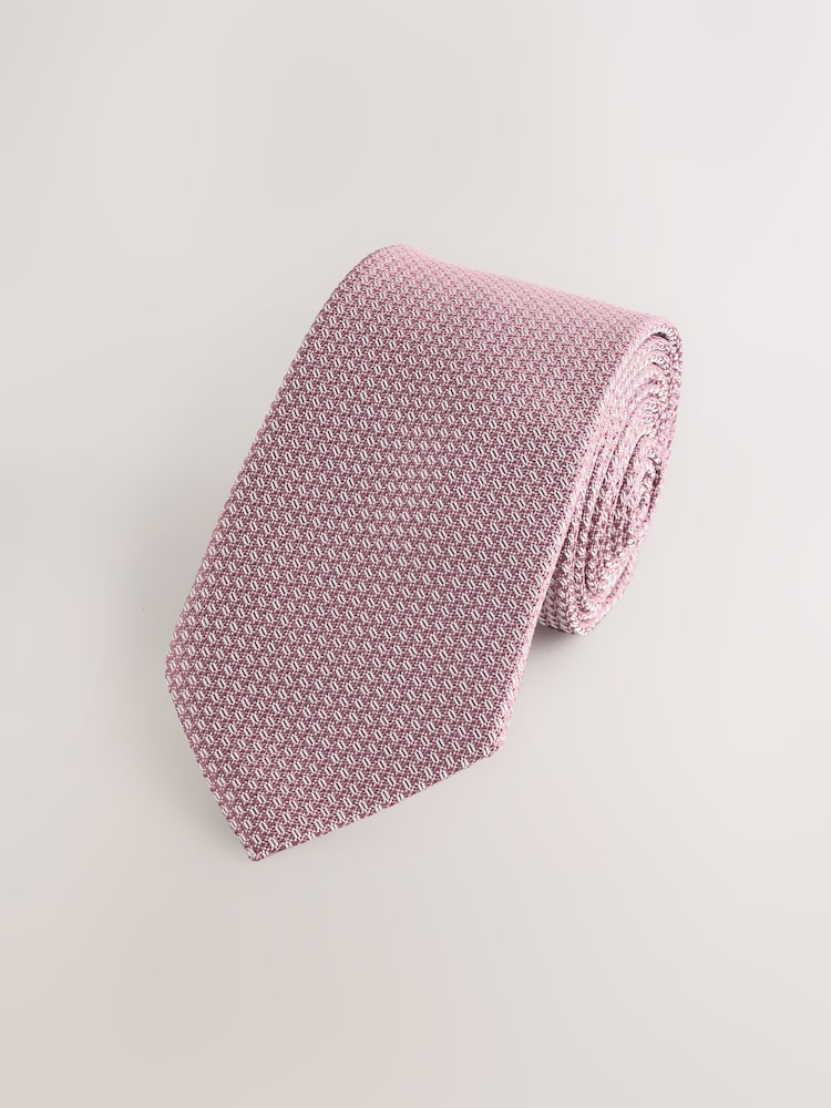 Pink Tie Pocket and Square Set - Image 1 of 3 Pink Tie Pocket and Square Set - Image 1 of 3