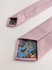 Pink Tie Pocket and Square Set - Image 3 of 3