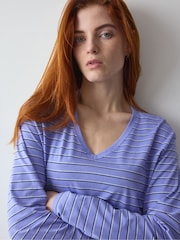 Bleu - Triumph Long Sleeved Nightdress - Image 4 de 5