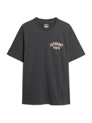 Blackboard - Superdry Lockeres T-Shirt aus 100% Baumwolle mit Tattoo-Grafik - Bild 4 von 6