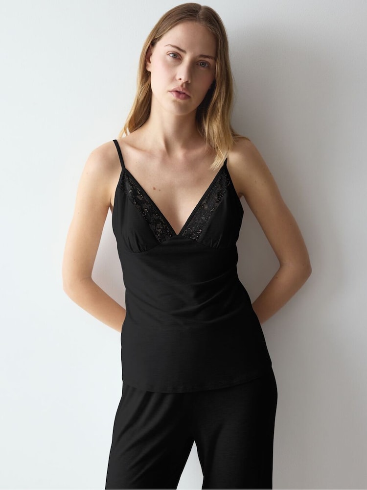 Svart - Triumph Comfort Allure Camisole - Bilde 1 av 5
