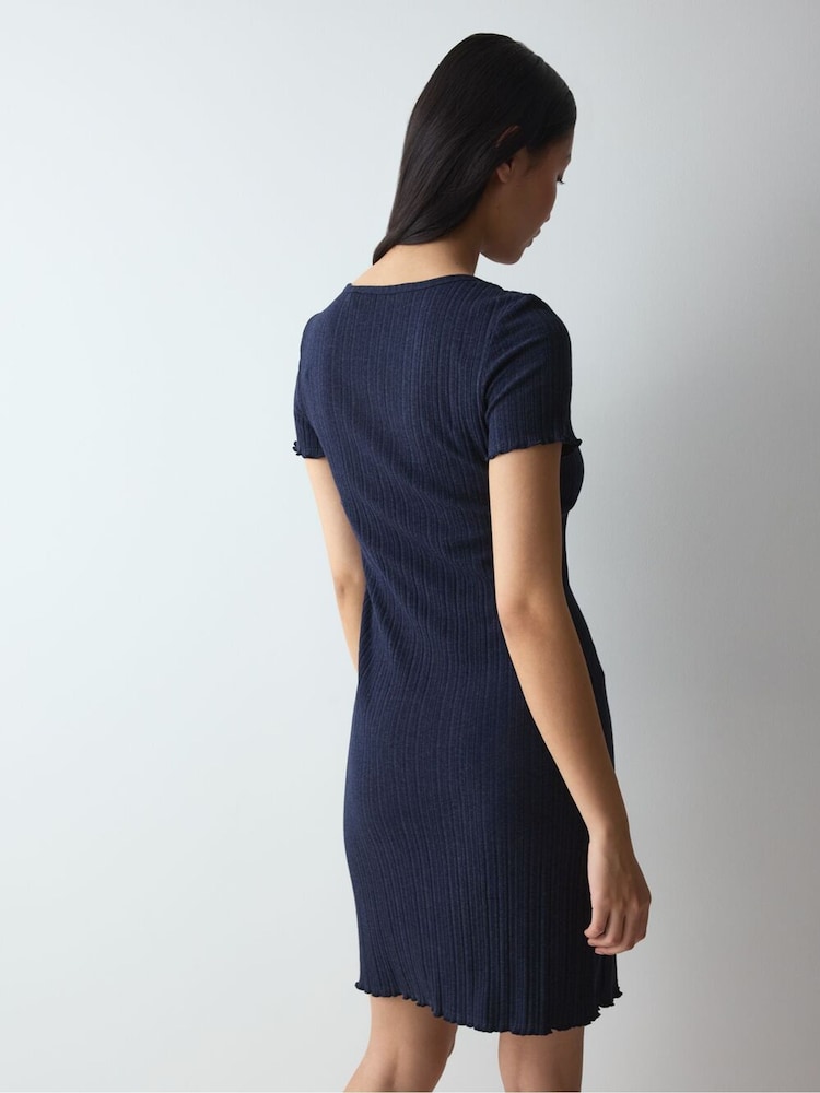 Triumph Versatile Rib Short Sleeved Nightdress - Image 2 de 5