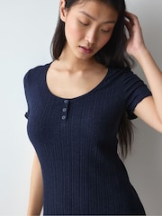 Triumph Versatile Rib Short Sleeved Nightdress - Image 4 de 5