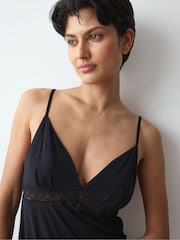 Svart - Triumph Comfort Allure Nightdress - Bilde 4 av 5