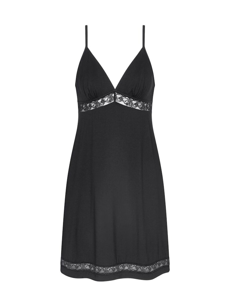 Svart - Triumph Comfort Allure Nightdress - Bilde 5 av 5