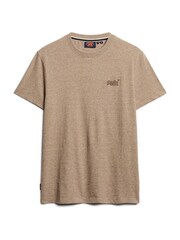 Superdry Desert Sand Vintage Embroidered 100% Cotton T-Shirt - Image 4 of 5