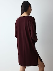 Crveno - Triumph Good Long Sleeved Nightdress - Slika 2 od 5