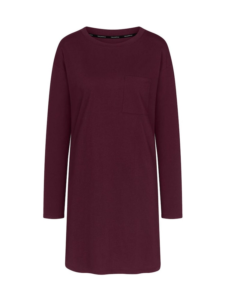 Crveno - Triumph Good Long Sleeved Nightdress - Slika 5 od 5
