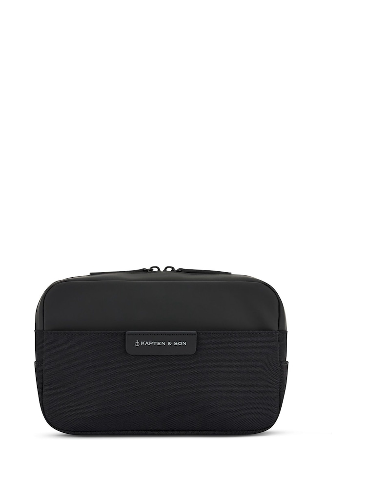 Kapten and Son Black Bergen Pro Cross-Body Bag - Image 1 of 5 Kapten and Son Black Bergen Pro Cross-Body Bag - Image 1 of 5
