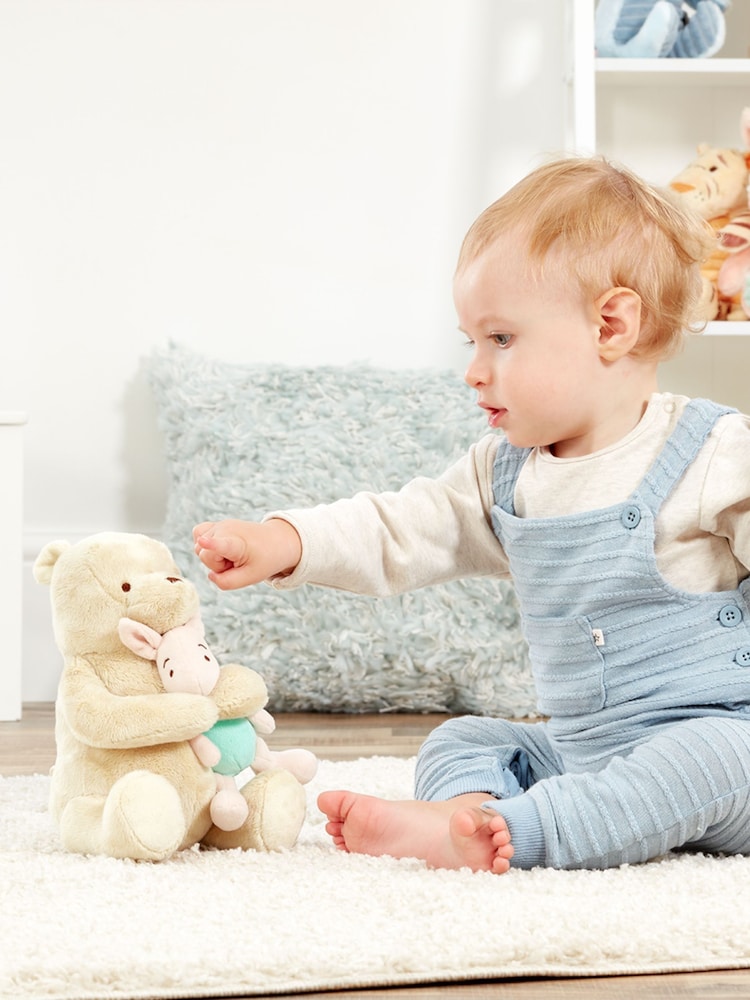 Rainbow Designs Pink Pooh Piglet Lullaby Toy - Image 1 of 4
