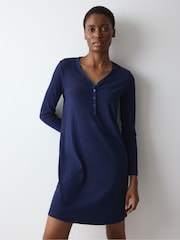 Plavo - Triumph Mix & Match Soft Nightdress - Slika 1 od 5