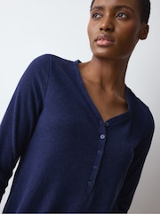 Plavo - Triumph Mix & Match Soft Nightdress - Slika 4 od 5