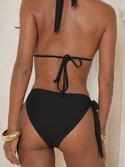 Moda Minx Iconic Isle Atka Triangle Bikini Top With Molten Hardware Detail - Image 4 of 4