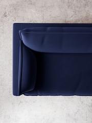 Swoon Ink Keswick Easy Velvet 4 Seater Sofa - Image 7 of 7