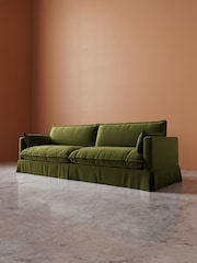 Swoon Fern Keswick Easy Velvet 4 Seater Sofa - Image 5 of 7