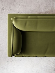 Swoon Fern Keswick Easy Velvet 4 Seater Sofa - Image 6 of 7