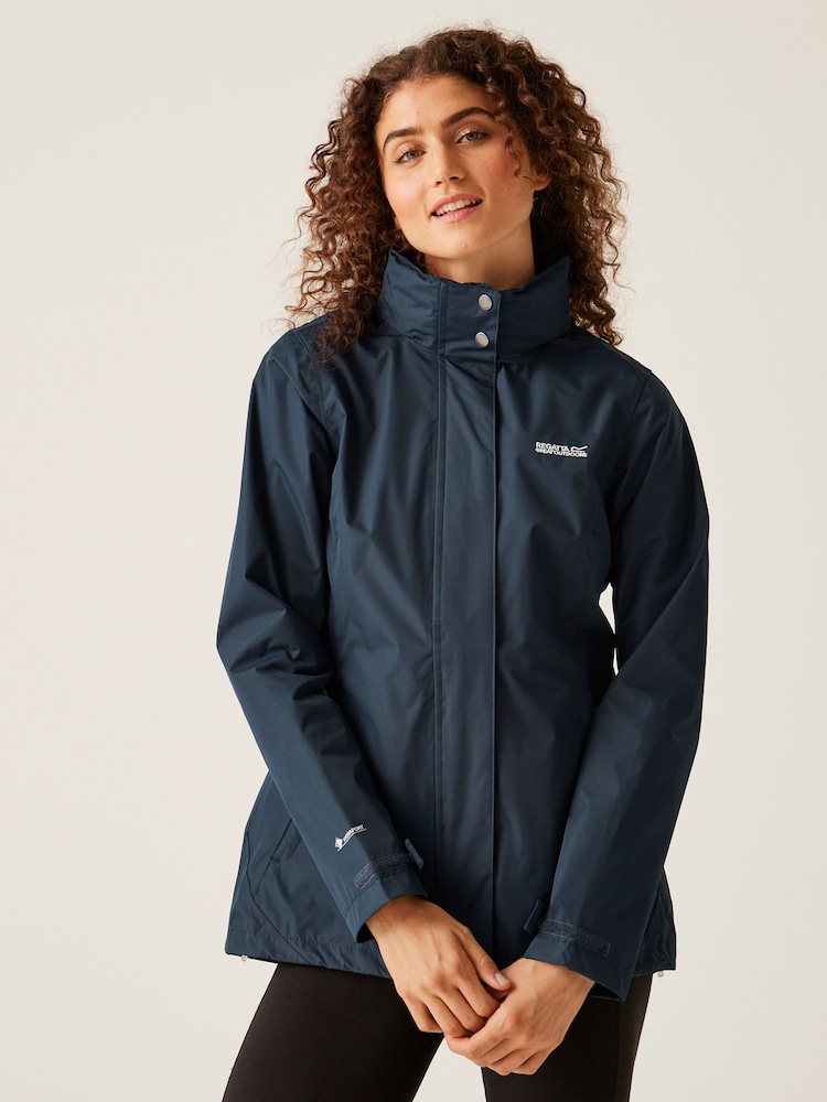 Regatta Light Blue Daysha Waterproof Shell Jacket - Image 1 of 8