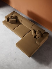 Swoon Biscuit Epsom Easy Velvet Right Hand Corner Sofa - Image 7 of 7