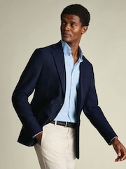 Charles Tyrwhitt Blue Proper Blazer - Image 1 of 5