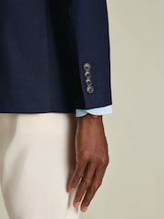 Charles Tyrwhitt Blue Proper Blazer - Image 3 of 5