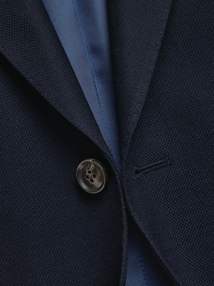 Charles Tyrwhitt Blue Proper Blazer - Image 5 of 5