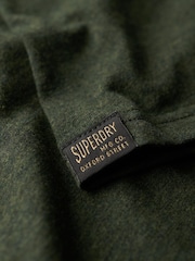 Superdry Dark Olive Marl Machined Goods Workwear T-Shirt - Image 5 of 6