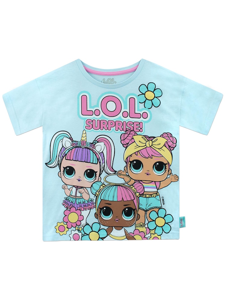 Character Blue/Pink LOL Surprise T-Shirt and Shorts Set - Image 2 of 5 Character Blue/Pink LOL Surprise T-Shirt and Shorts Set - Image 2 of 5