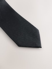 Black Tie Pocket and Square Set - Image 2 of 4