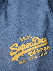 Superdry Navy Marl Classic VL Graphic T-Shirt - Image 5 of 5