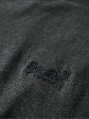Superdry Olive Navy Vintage Embroidered 100% Cotton T-Shirt - Image 5 of 5