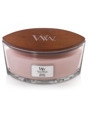 Woodwick Pink Ellipse Scented Candle with Crackle Wick Rosewood - Image 2 of 3