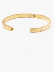 Kate Spade New York Infinite Spade Crystal Engraved Bangle - Image 3 of 3