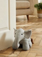 Grey Ellie the Elephant Doorstop - Image 1 of 4